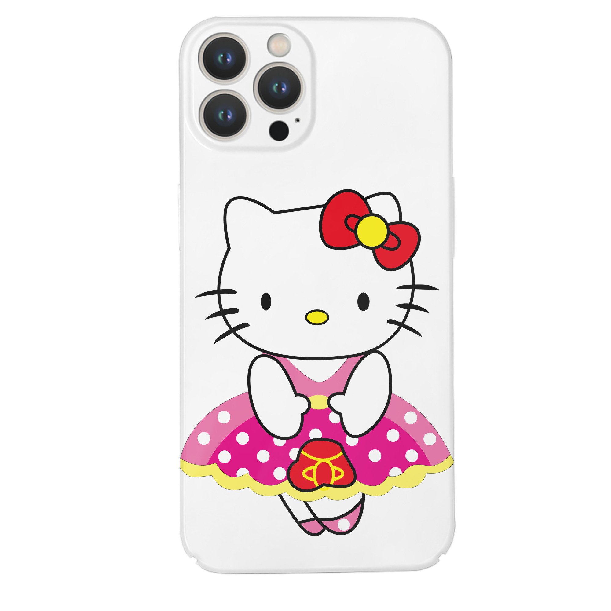 （画像用） Hello Kitty ハローキティ 【iPhone 14シリーズ対応】ハードケース